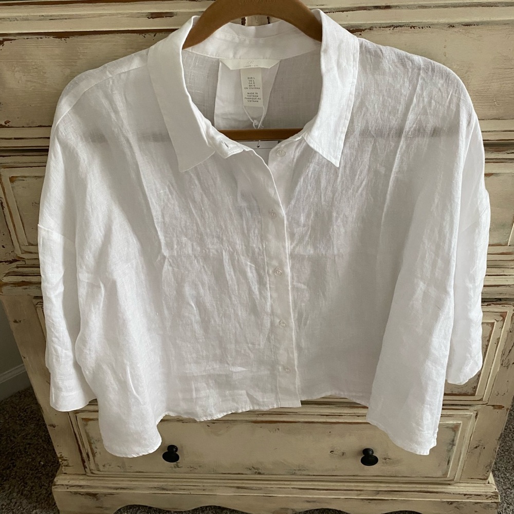 NWT H&M Linen Set